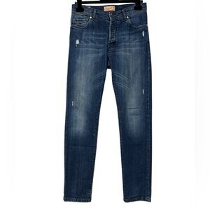 MARCO PESCAROLO Napoli Nerano 3 Distressed Denim Jeans